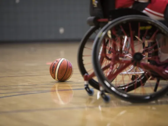 wheelchair basketball