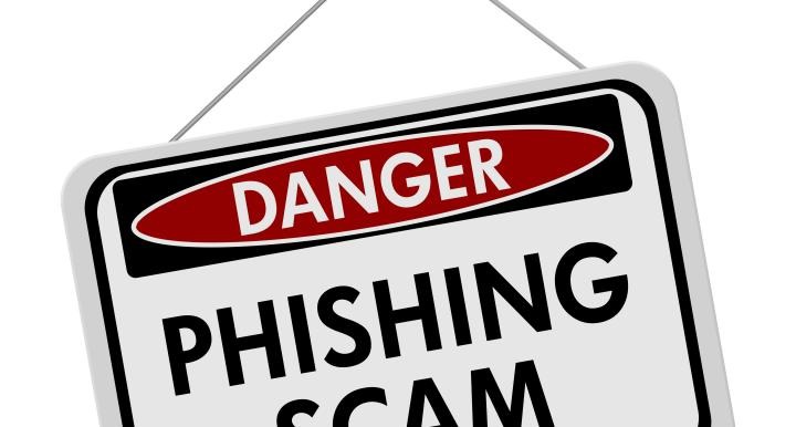 Danger - Phishing Scam